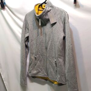 Women's Bench Juxtaposer gray full zip jacket size small